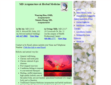 Tablet Screenshot of md-tcm.com